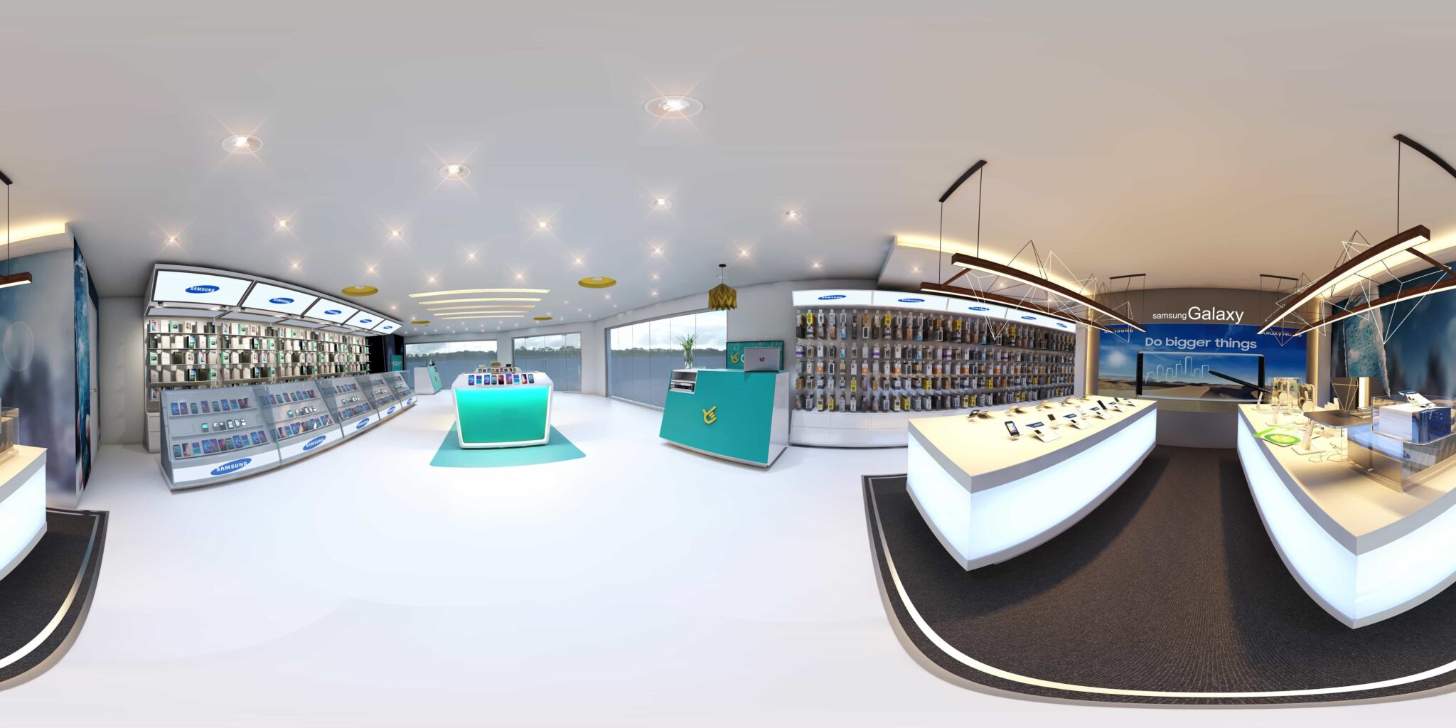 360 Virtual Tour Rendering Services of Gallery