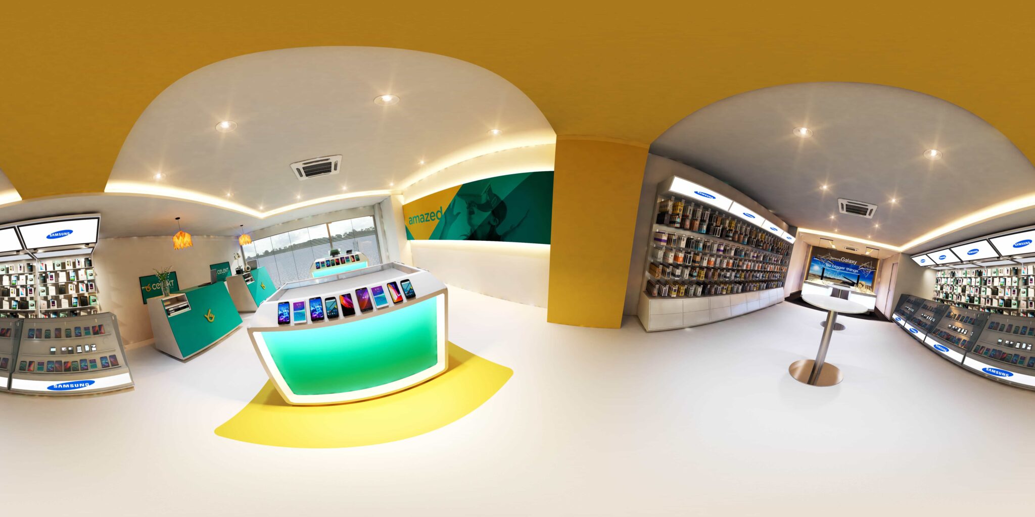 360 Virtual Tour Rendering Services of Gallery