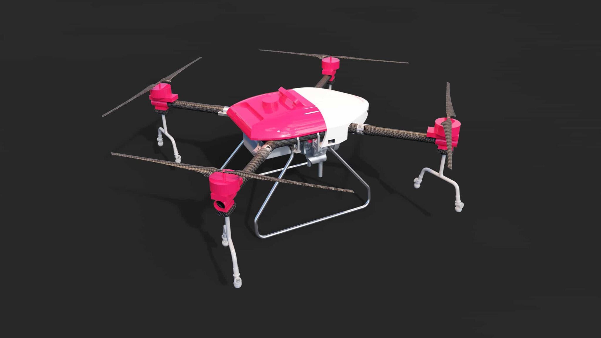 3d model & render of drone