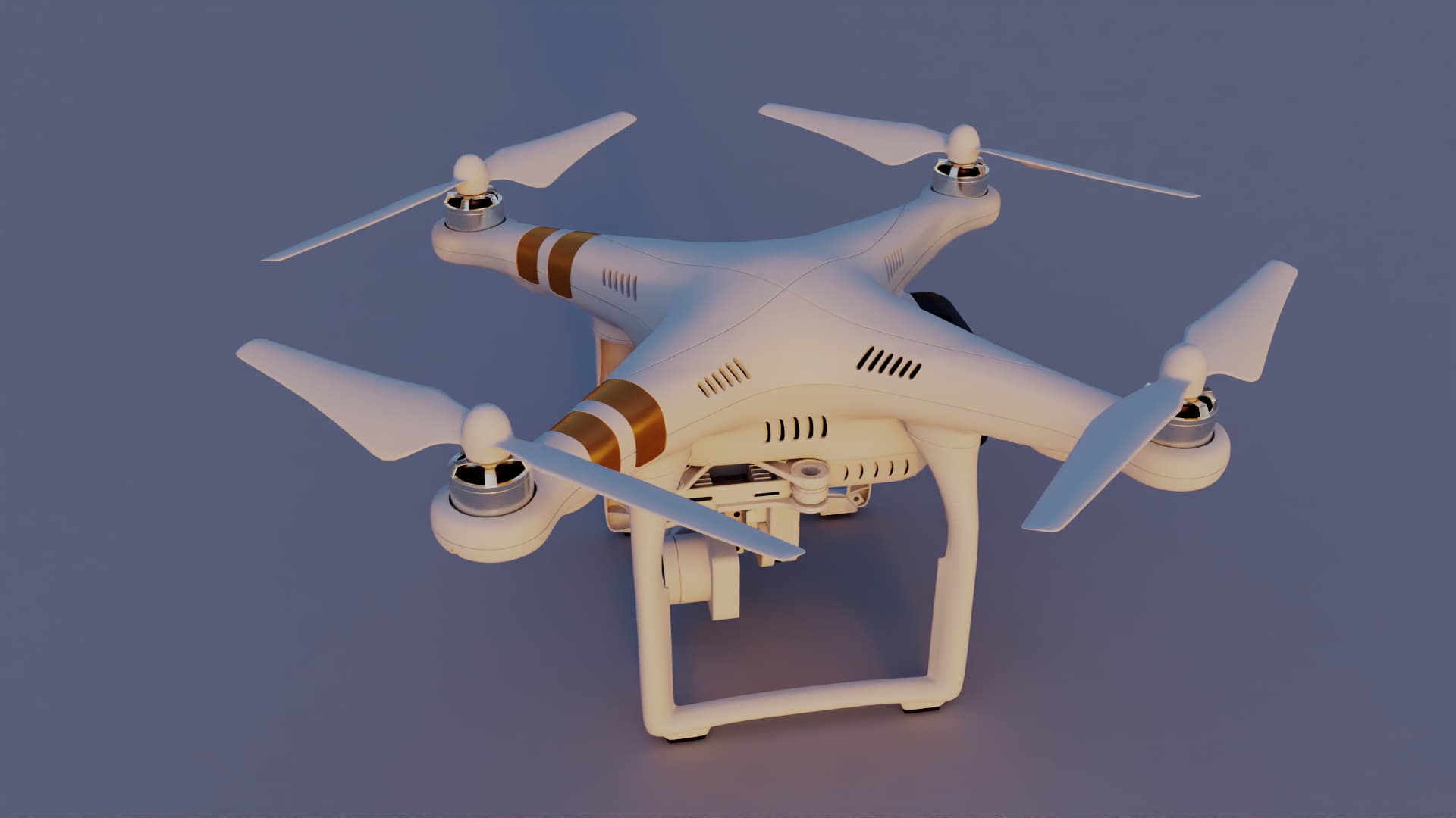 3d product rendering new drone