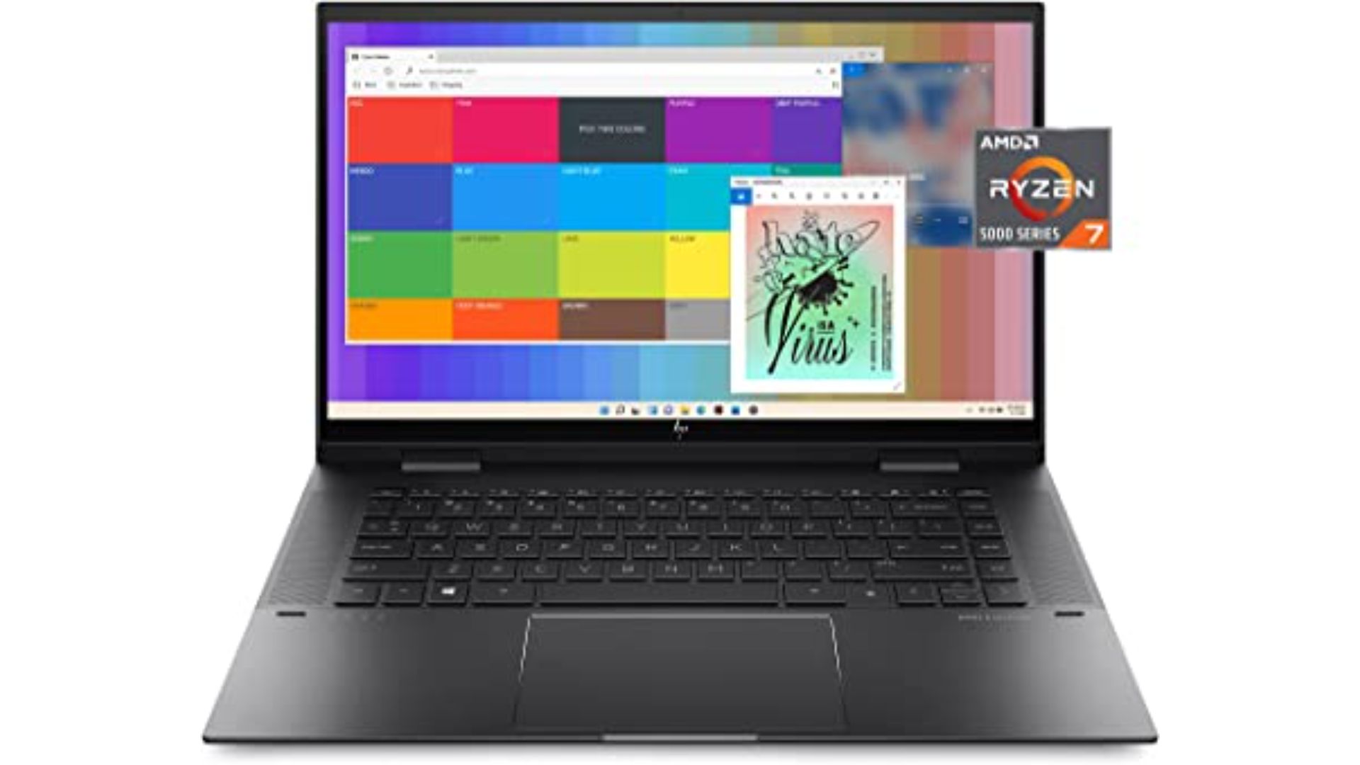 HP Envy X360 - Best High performing  Convertible Laptop For Digital Art Under 1000$