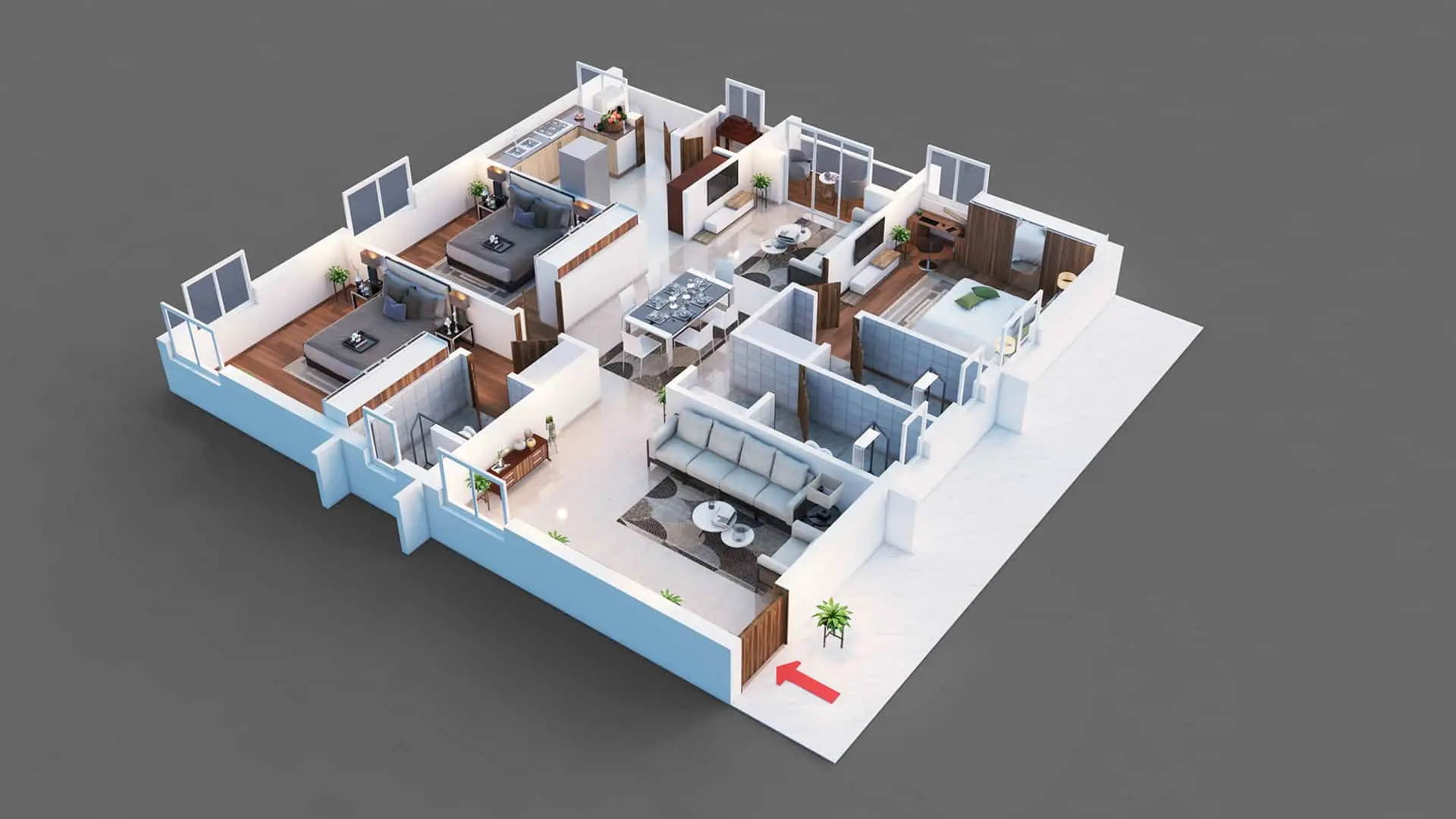 Benefits of 3D Floor Plans for Realtors